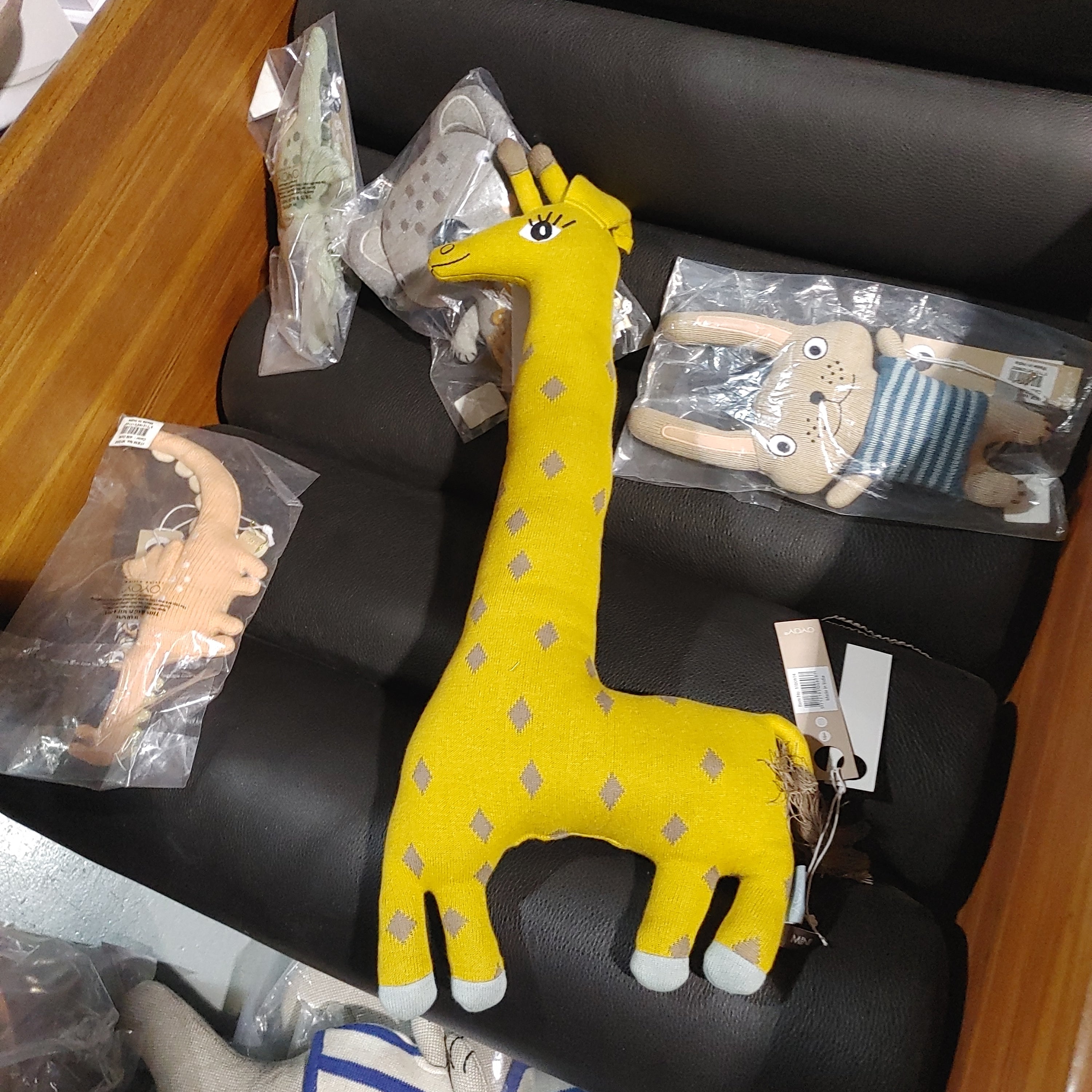Noah Giraffe Cushion Pillow