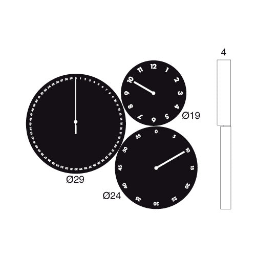 H:M:S WALL CLOCK