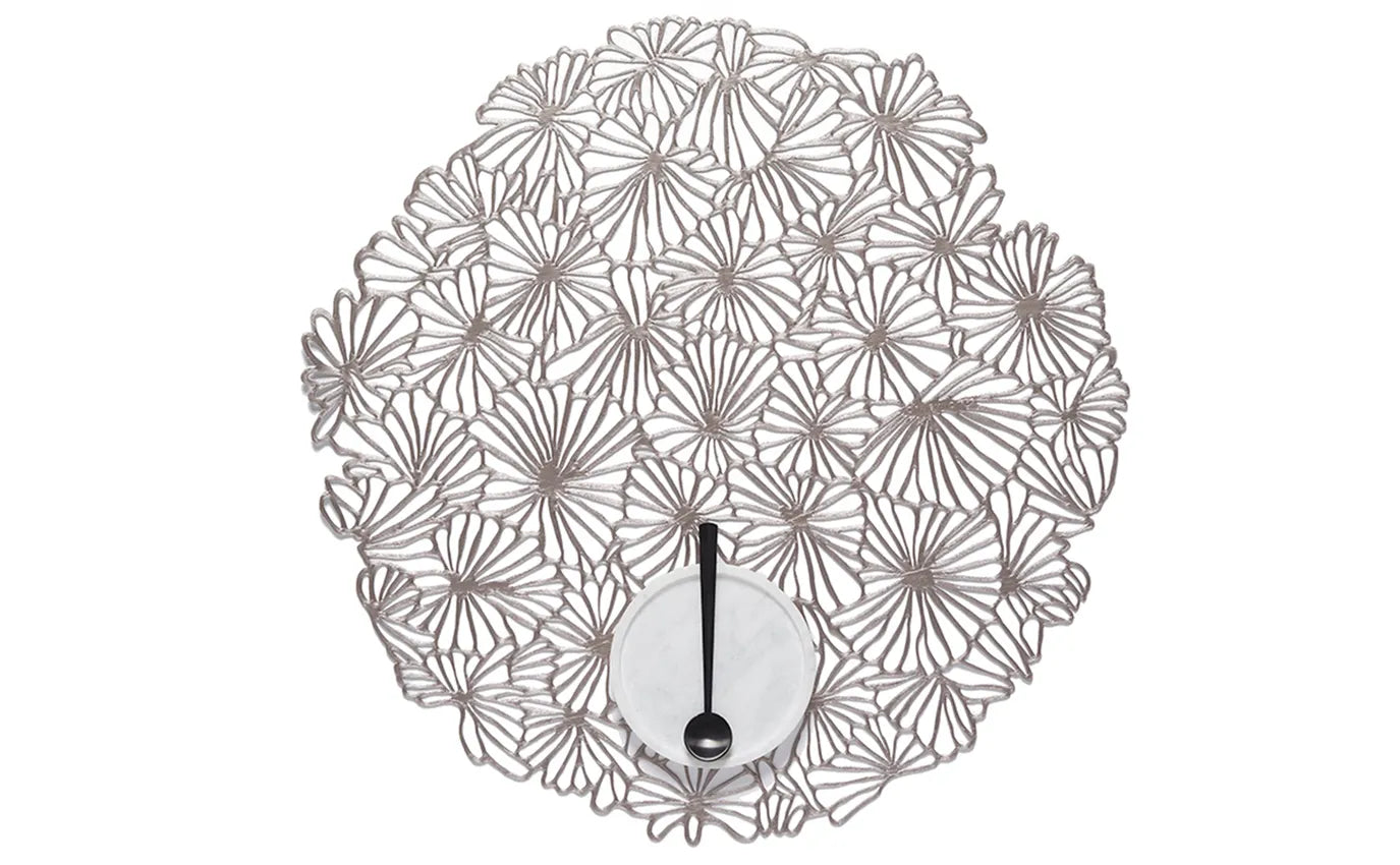 Chilewich Placemat Round 14" Pressed Daisy (multiple colours)