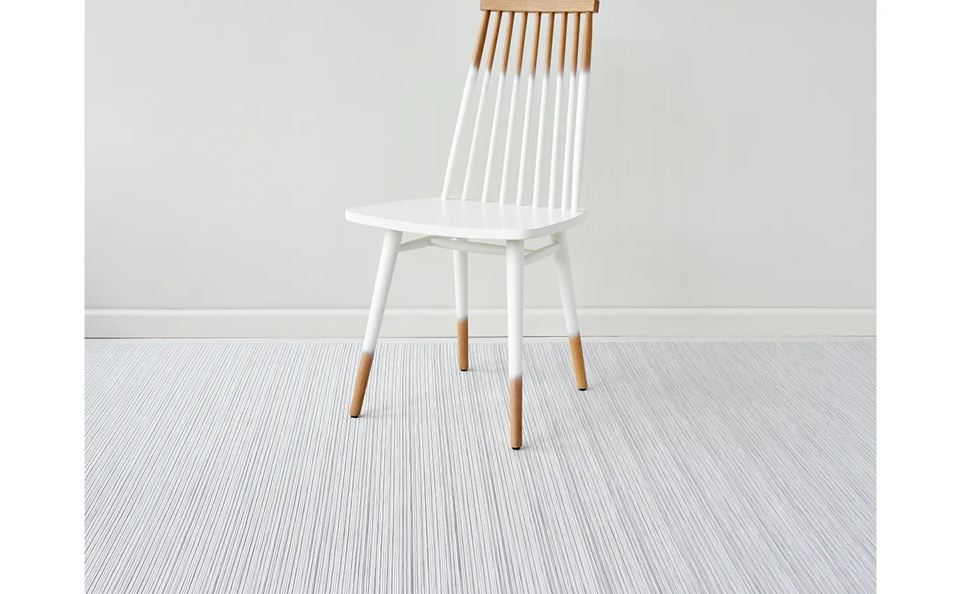 72x106  Woven Floor Mat Rib weave Birch