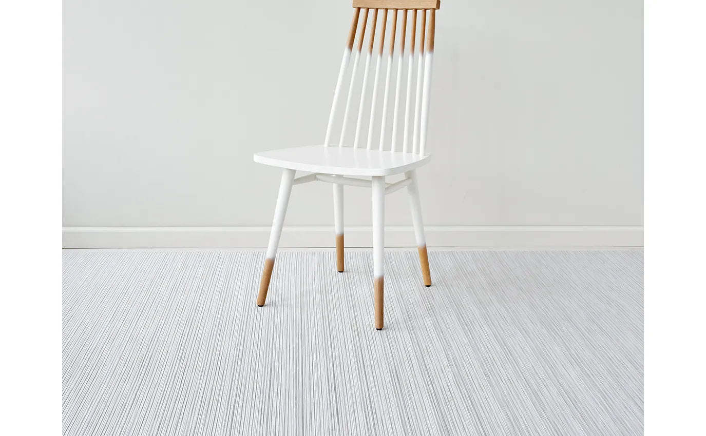 72x96  Woven Floor Mat Rib weave Birch