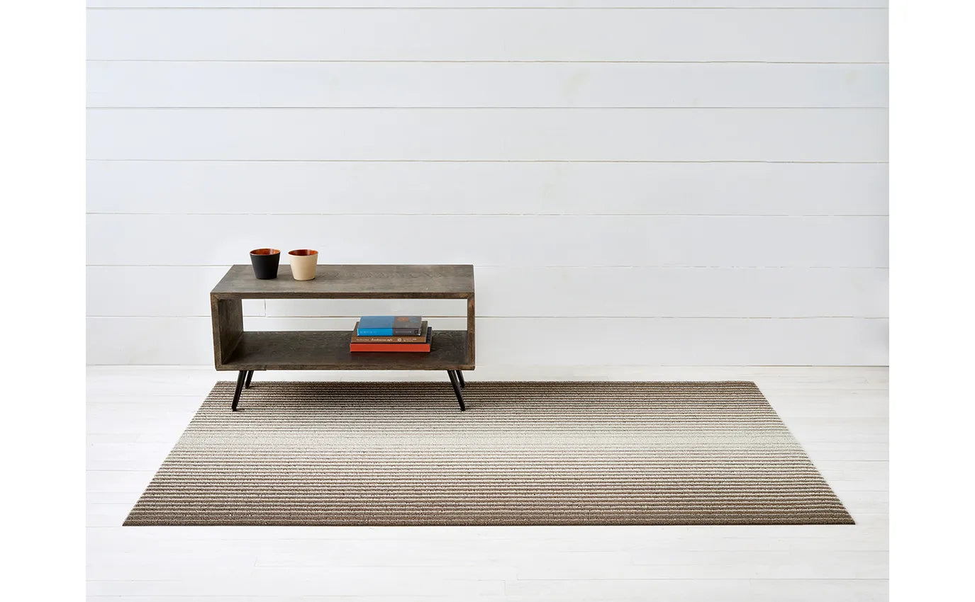 Shag Utility Mat Domino Stripe -Oak 24"x36"