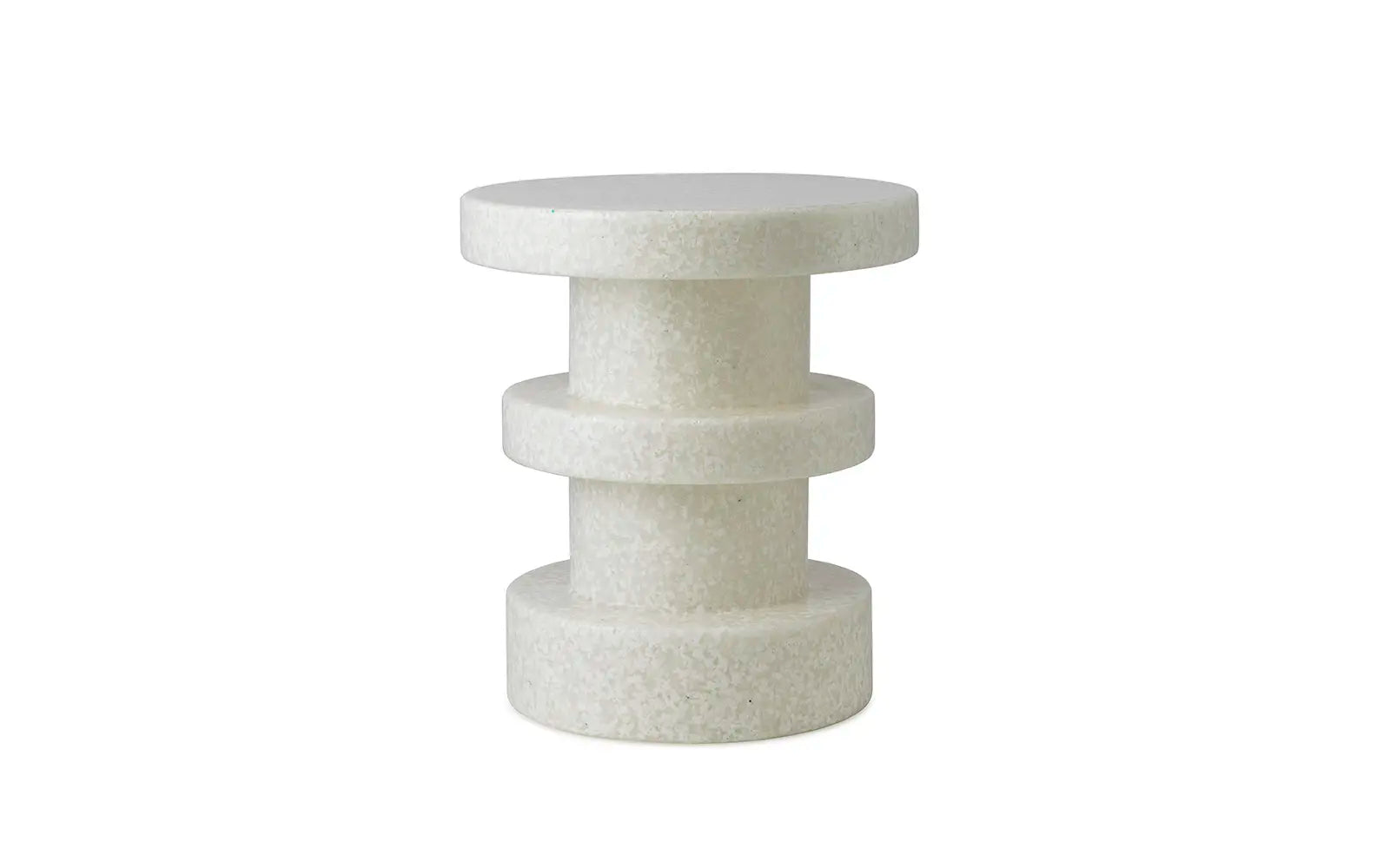 Bit Stool Stack White / White