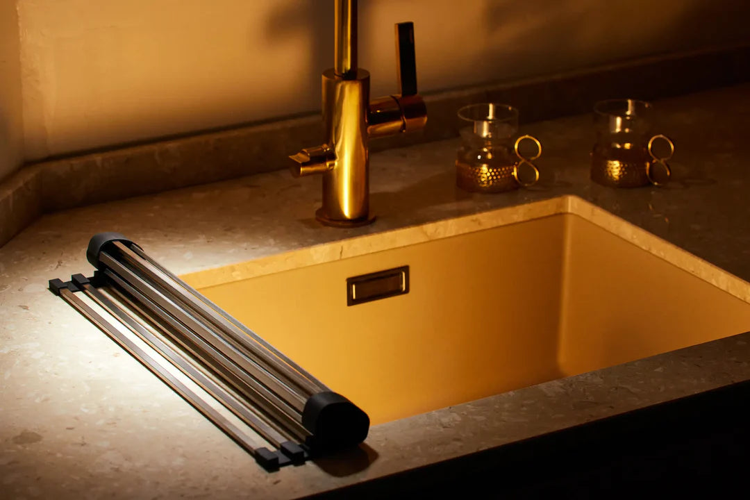 HAPPY SiNKS Dish Drying Rack - STEEL