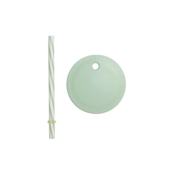 STRAW LID FOR ECO KIDS CUPS & GLASSES GREEN