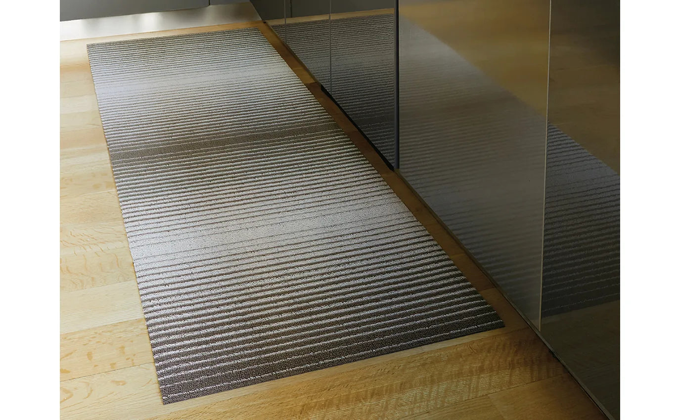 Shag Utility Mat Domino Stripe -Oak 24"x36"