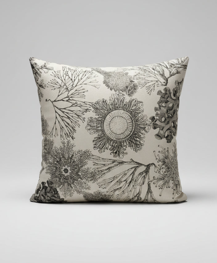 Pillow Cushion Large cover FONDALI MARINI BIANCO