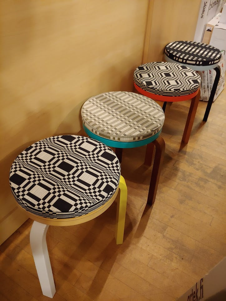 Discushion Seat cushion (Aalto stool) Nereus Black