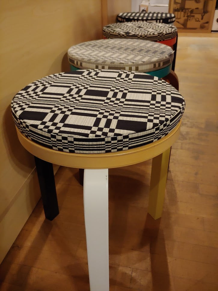 Discushion Seat cushion (Aalto stool) Doris Black