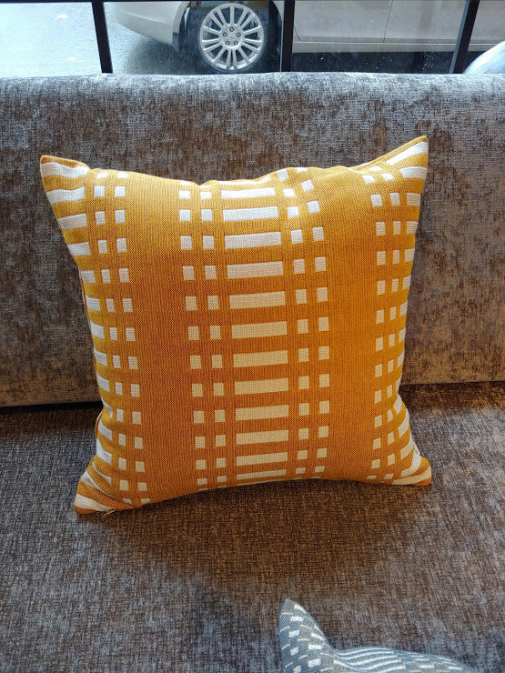 Cushion pillow 40x40 cm (cover only) -Helios, Ochre