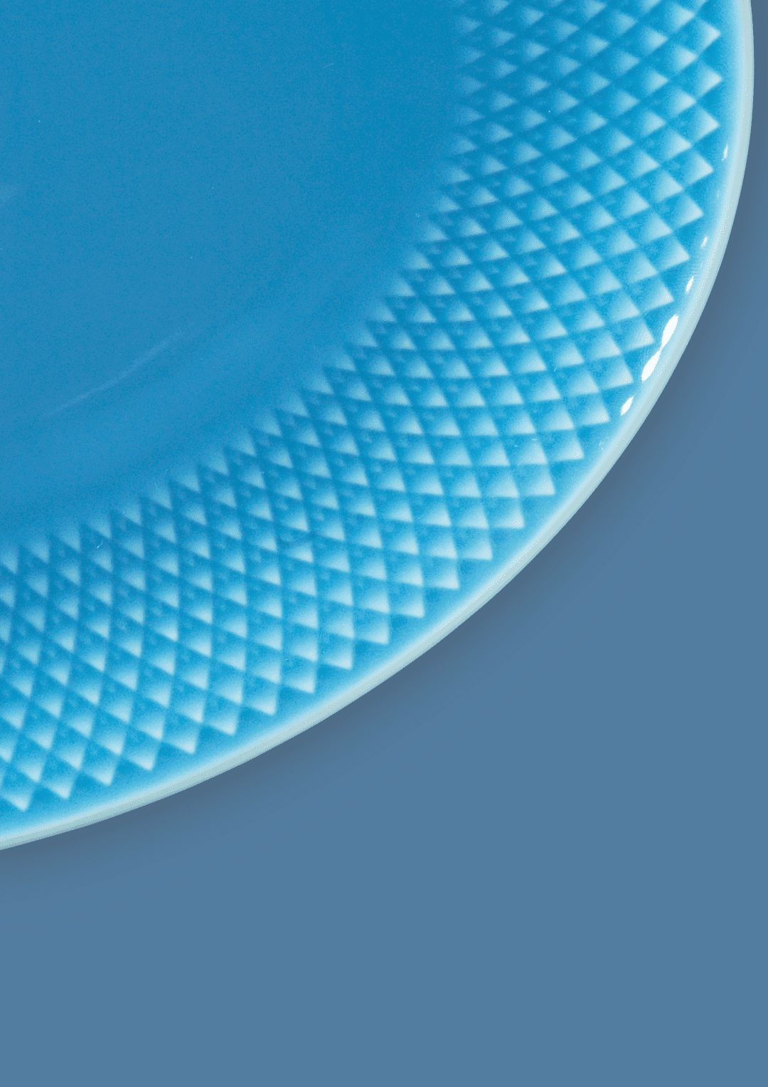 Rhombe Color Oval Serving Dish 28.5x21.5 cm Blue