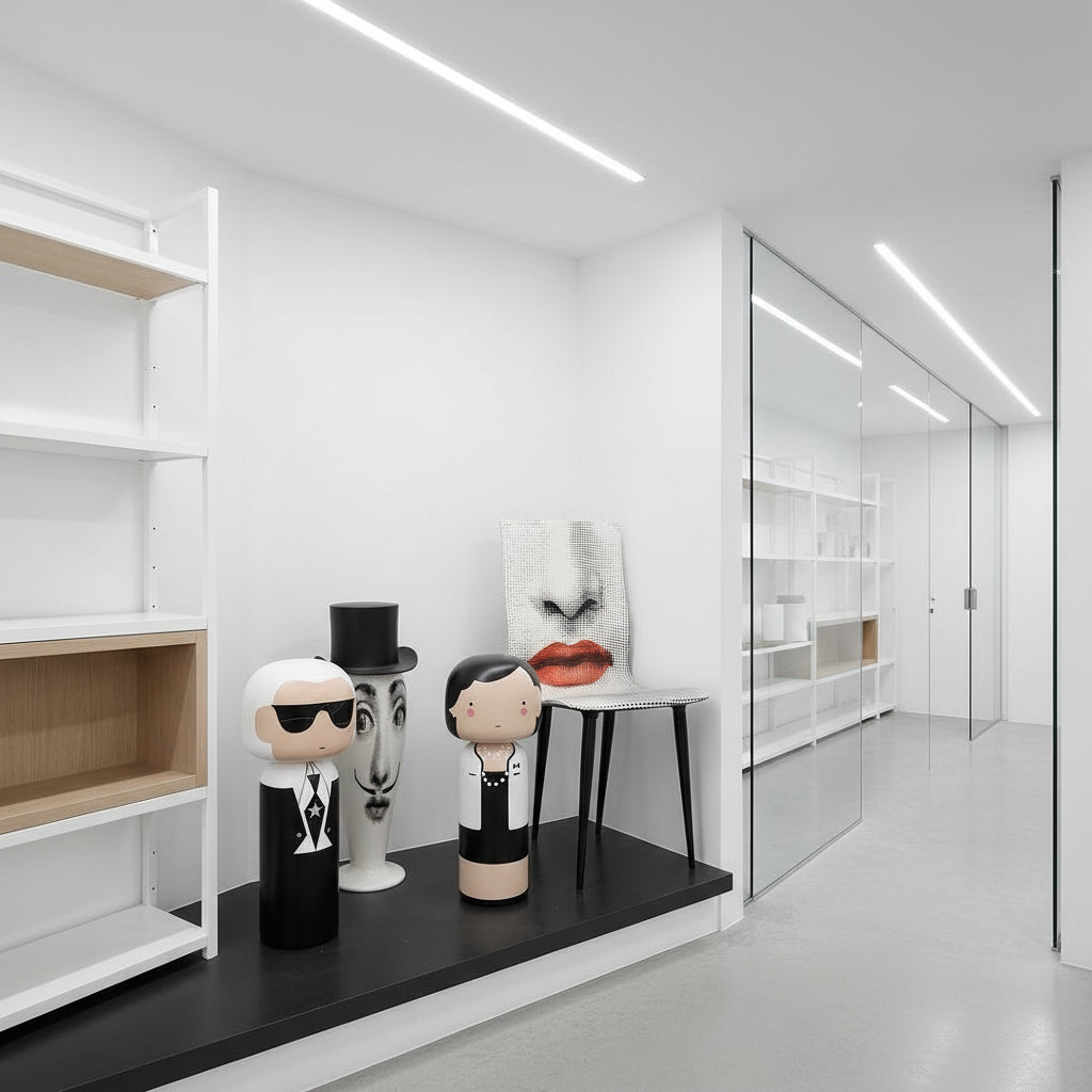 Fornasetti chair red bocca