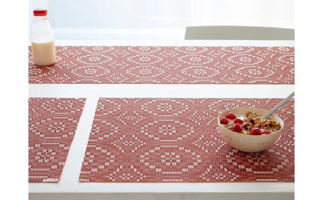 Chilewich Placemats Runner Overshot  (multiple colours)