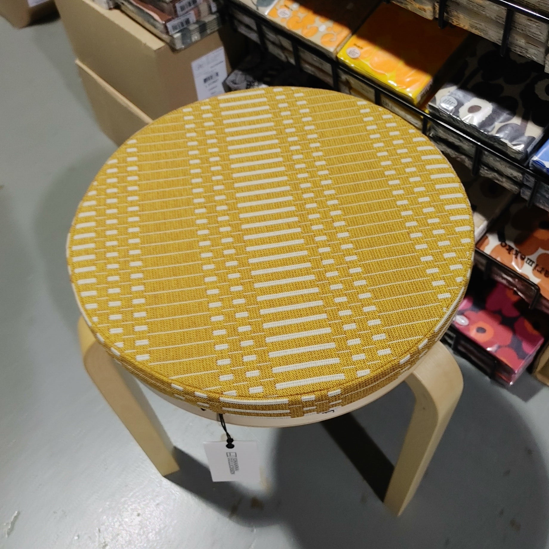 Discushion Seat cushion (Aalto stool) Helios Ochre