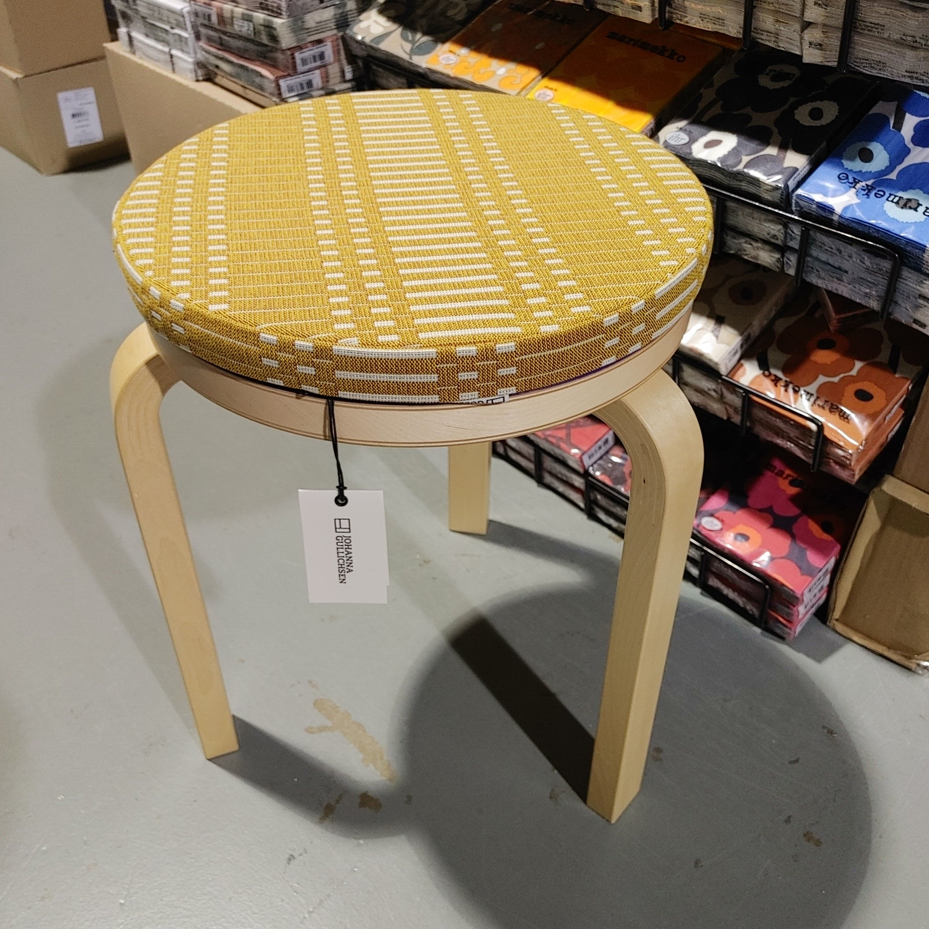 Discushion Seat cushion (Aalto stool) Helios Ochre