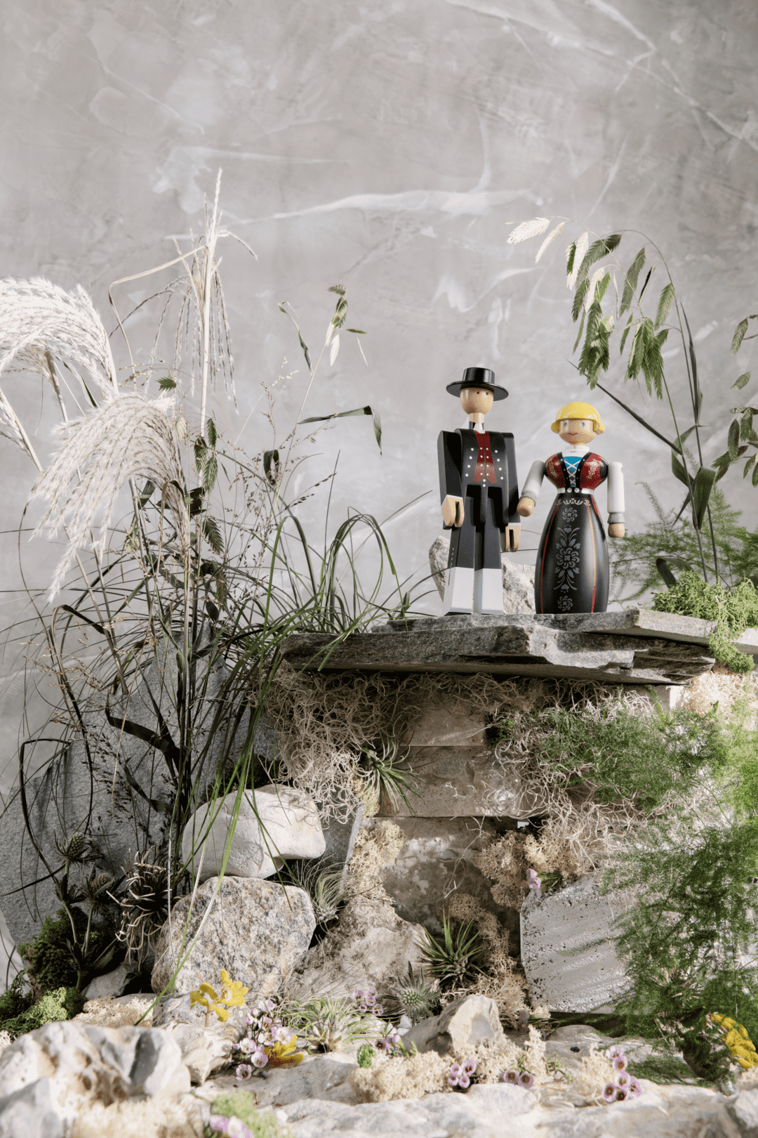 Kay Bojesen wooden Figure Norwegian Bunad Man