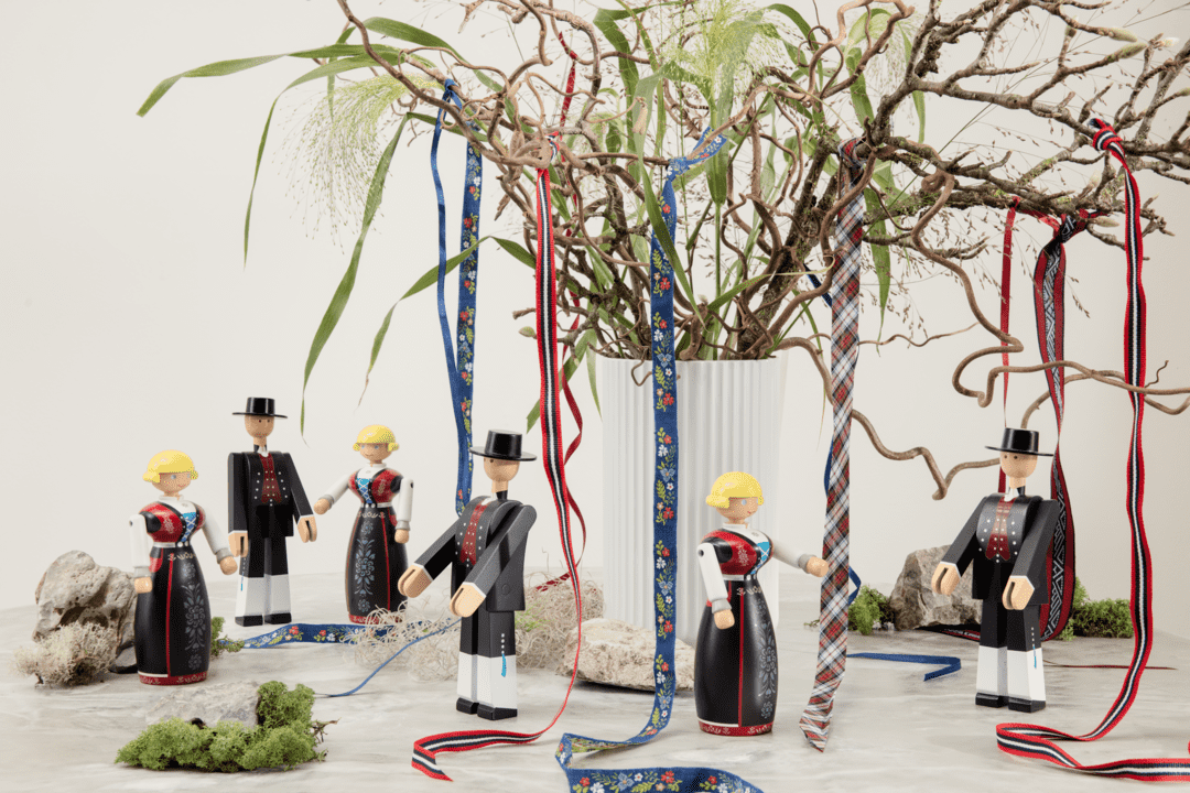 Kay Bojesen wooden Figure Norwegian Bunad Man