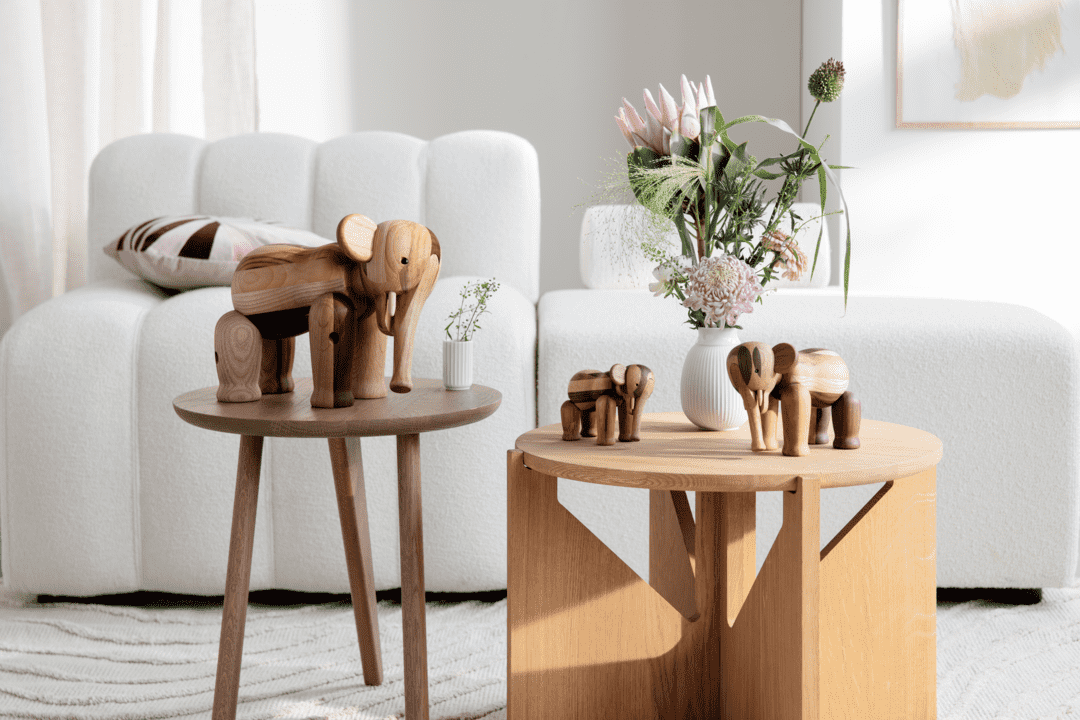 Kay Bojesen Wooden Animals Elephant Mini Rework Anniversary