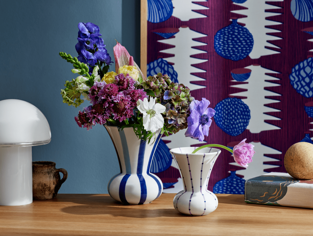 Kähler Signature Vase H15 cm /  5.9'' Lilac, Purple
