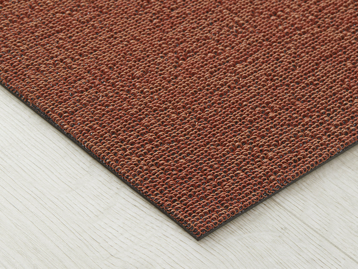 Shag Utility Mat Martha Stewart -Burnt Coral 24"x36"