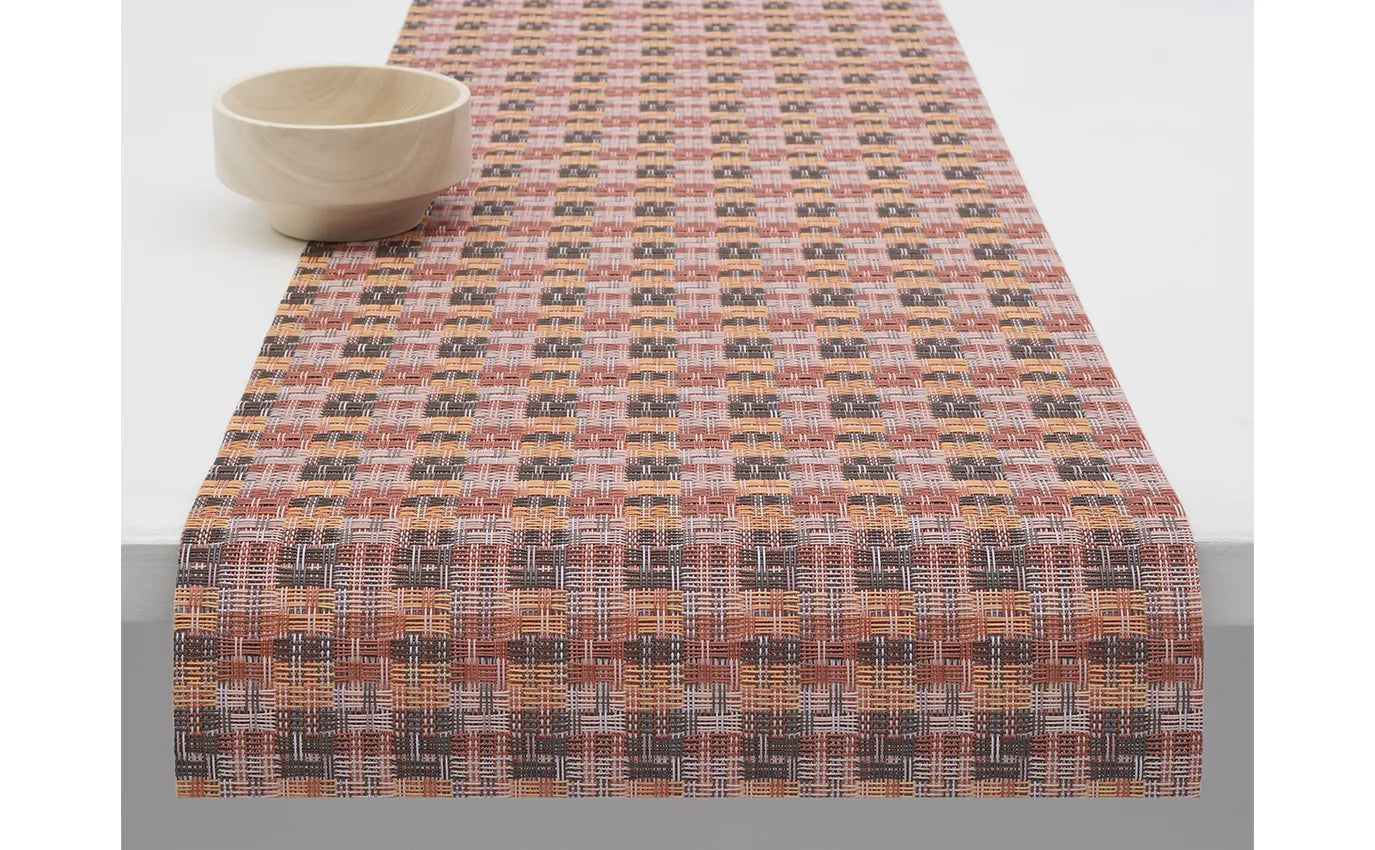 Chilewich Placemat Table Runner 14x72" Fable  Sorbet