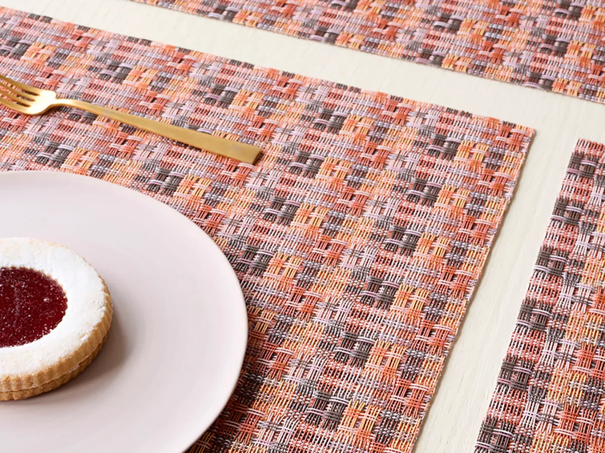 Chilewich Placemat Rectangle 14x19" Fable SORBET