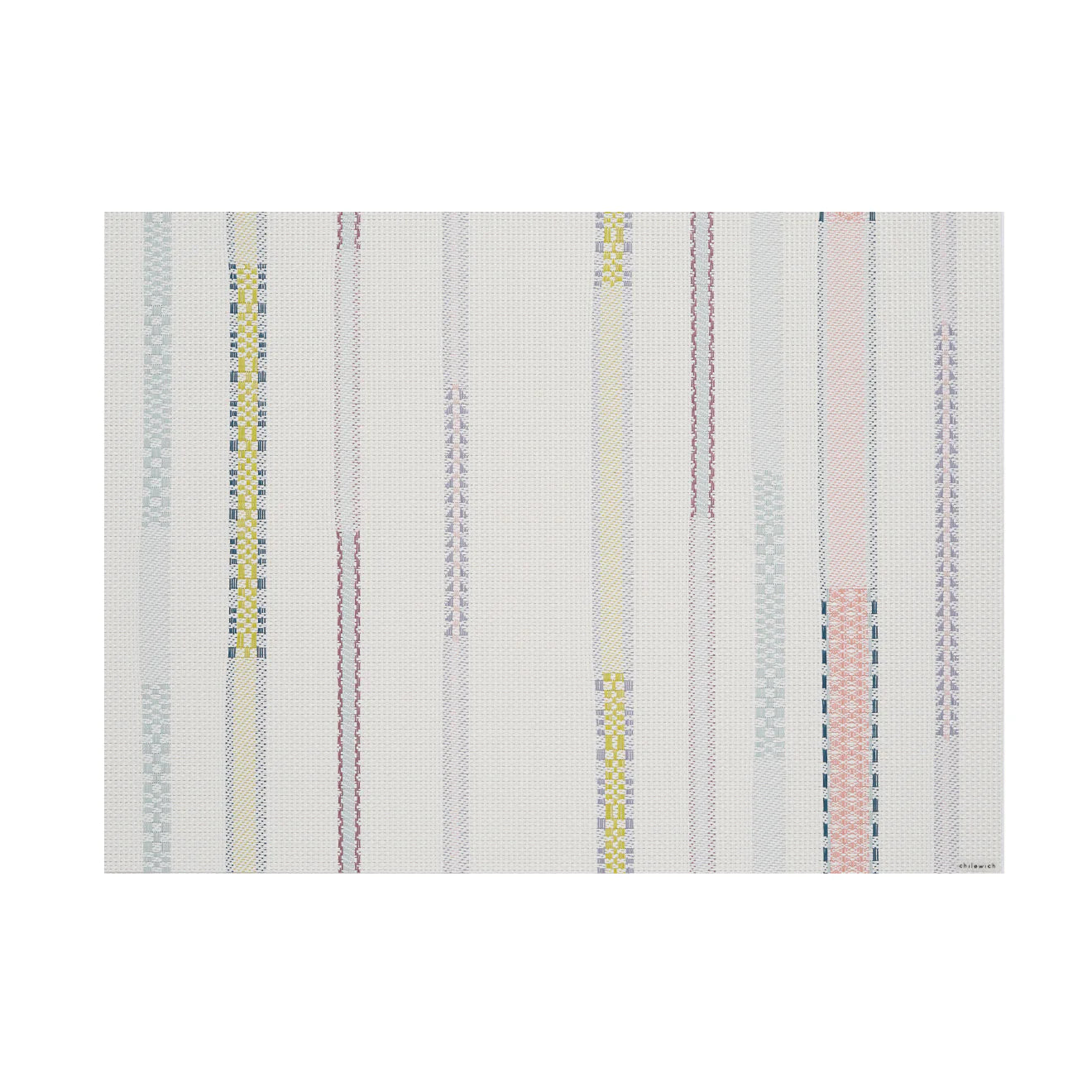 Applique Rectangular Placemat Almond