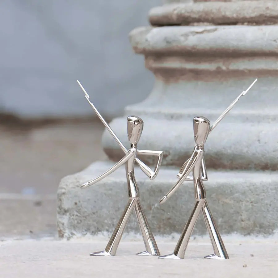 Kay Bojesen Figure Guard in Polished Steel