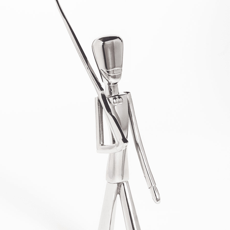 Kay Bojesen Figure Guard in Polished Steel