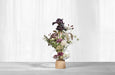 ChiCura Copenhagen Porcini Vase Black/Clear Glass, h. 22 cm Living / Containers & Vases Black / Clear