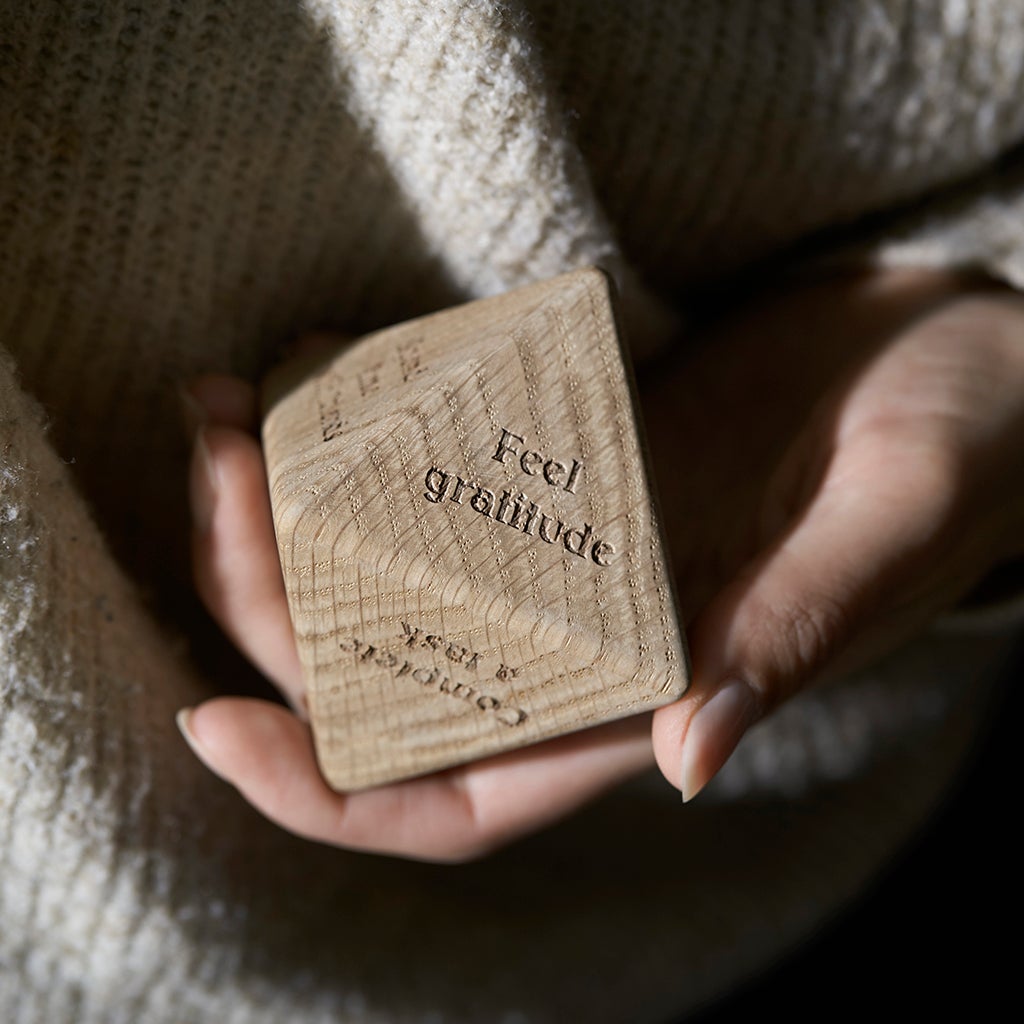 ChiCura Copenhagen Mindfulness Wooden Dice CC2 Living / Figures & Dice Oak
