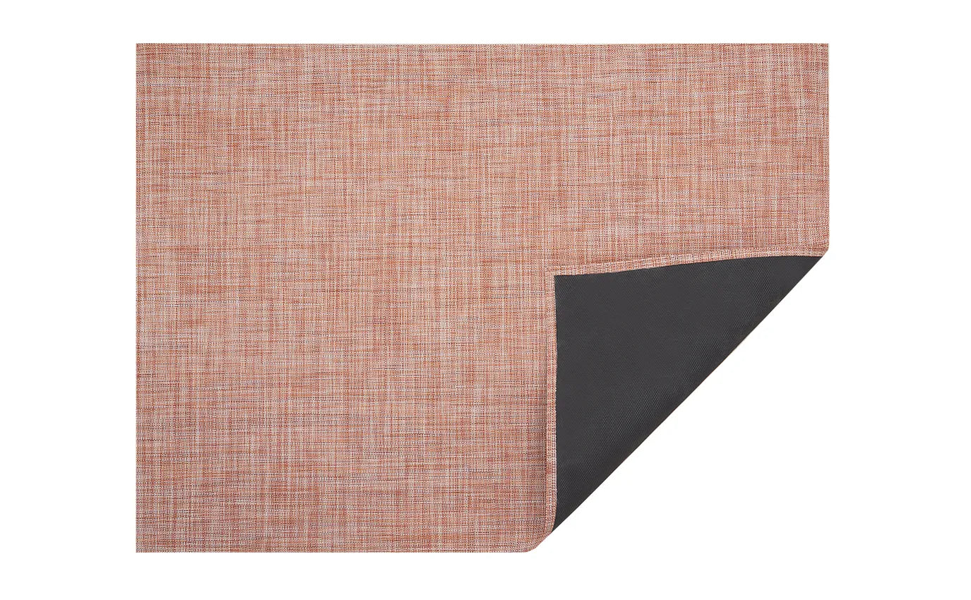 23x36 Woven Floor Mat Mini Basketweave Cinnamon