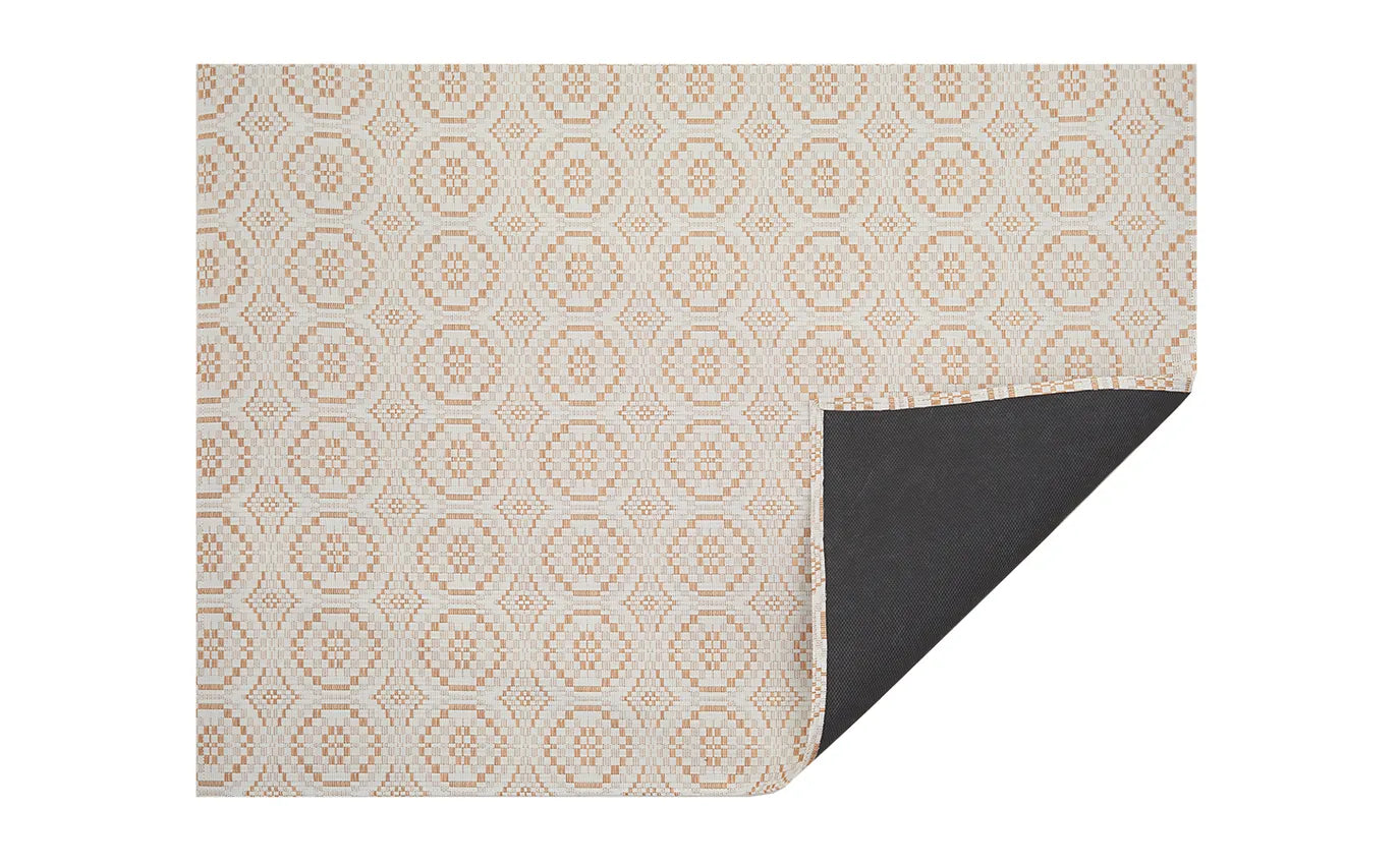 26x72 Woven Floor Mat Overshot Butterscotch