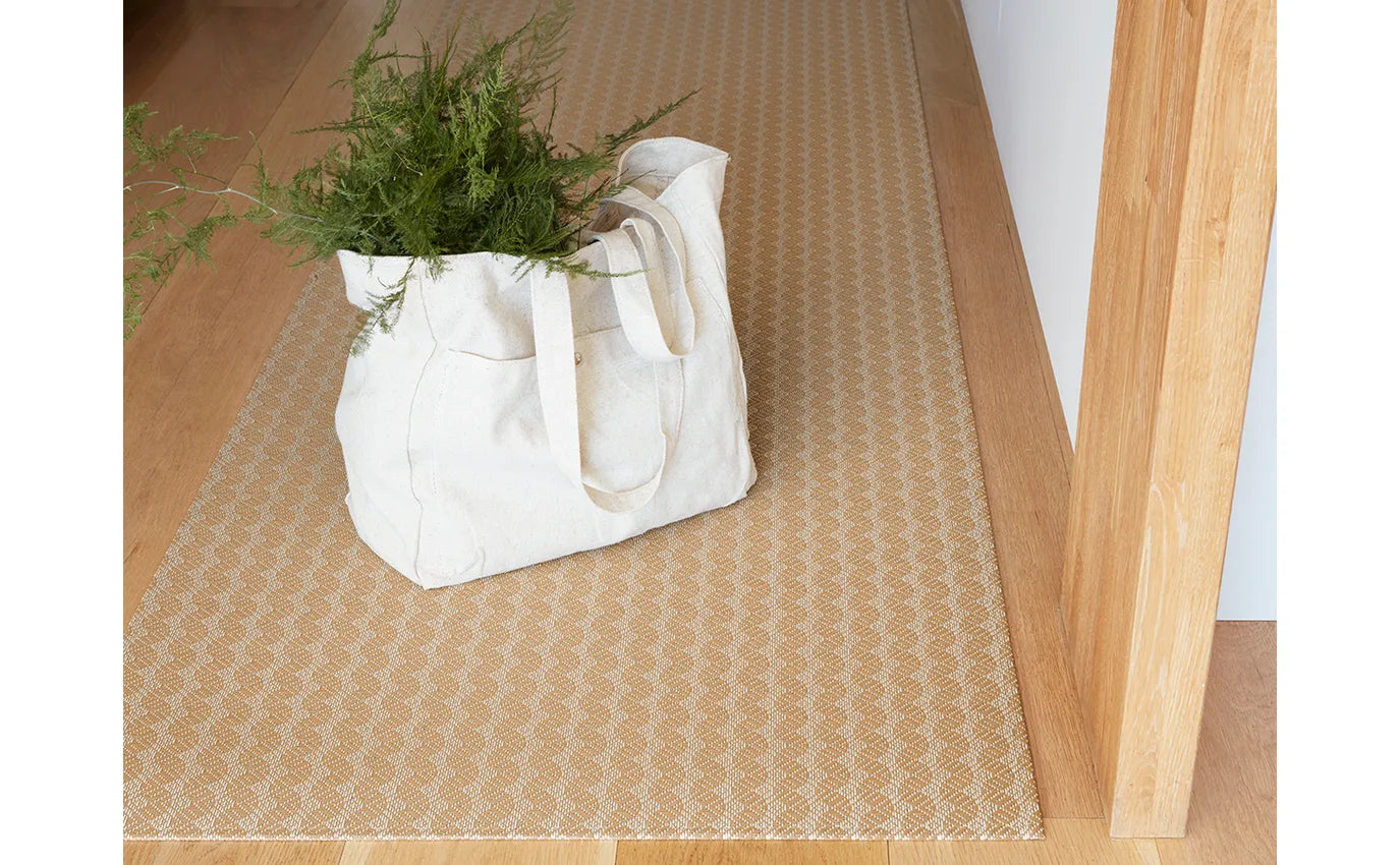 30x106 Woven Floor Mat Swing Butterscotch