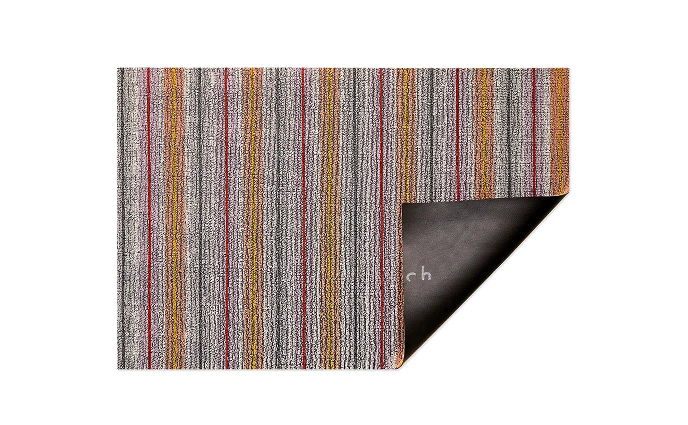 Shag Door Mat Ribbon Stripe -Bon Bon 18"x28"