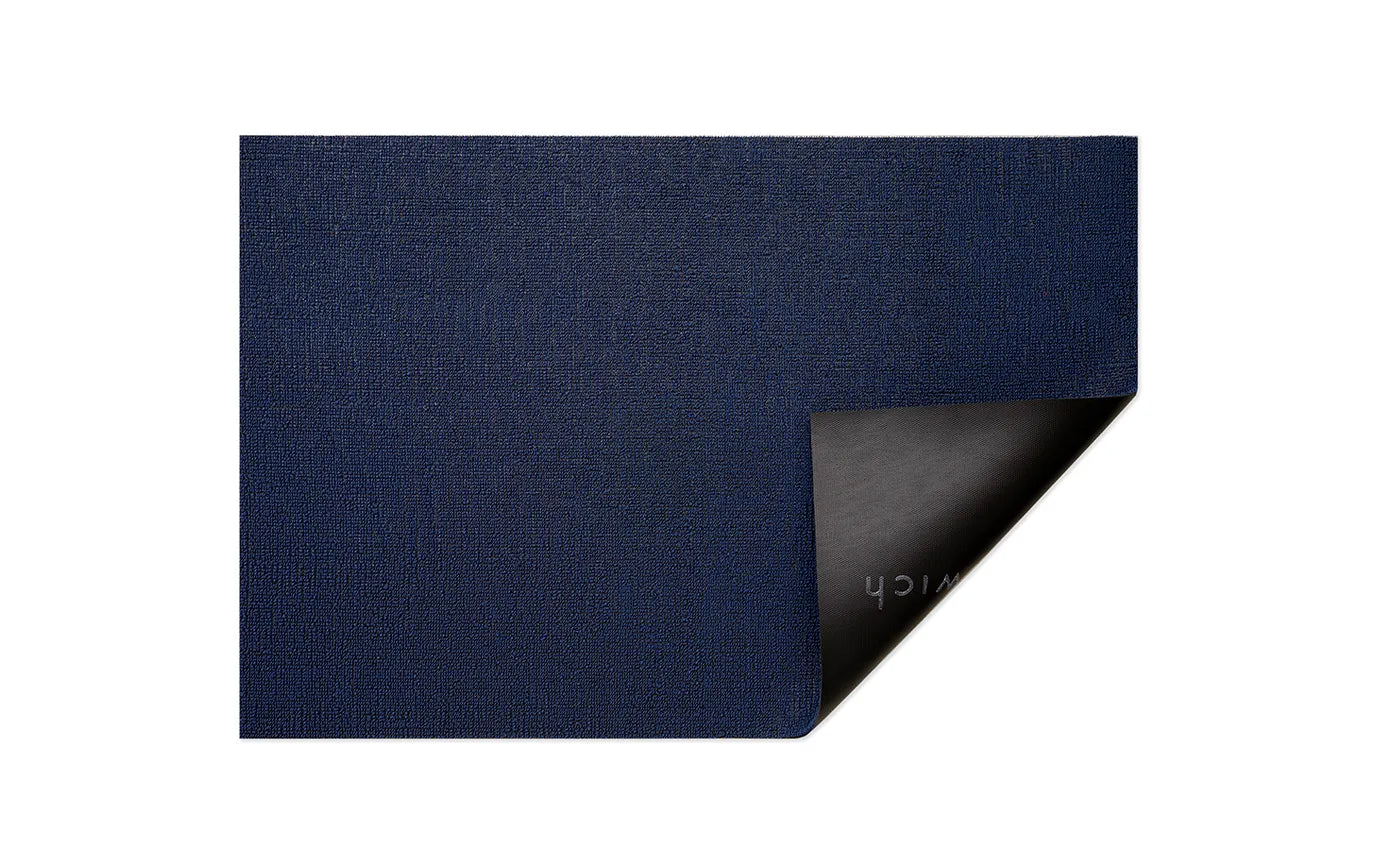 Shag Runner Mat Solid -Indigo 24"x72"