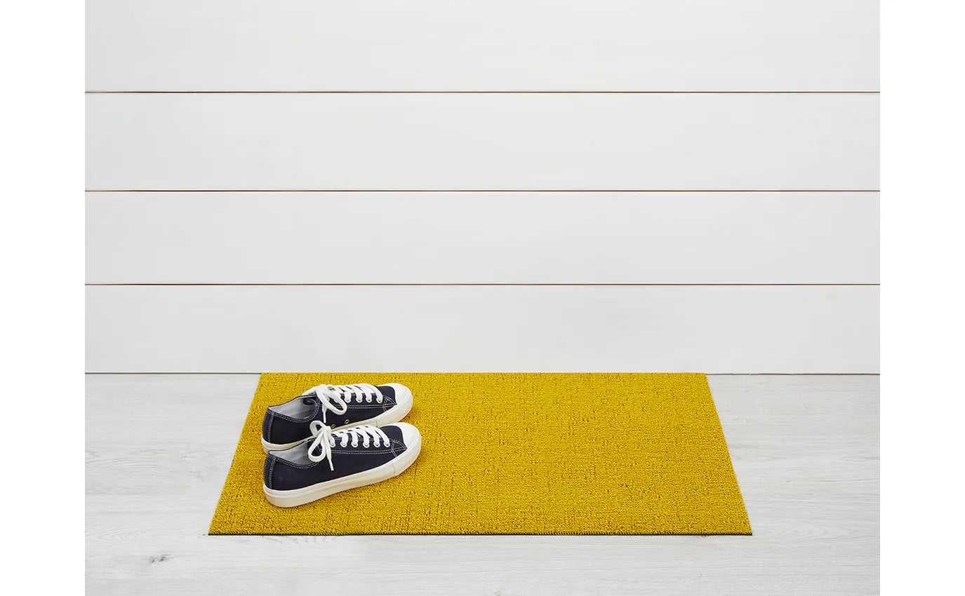 Shag Door Mat Solid -Canary 18"x28"