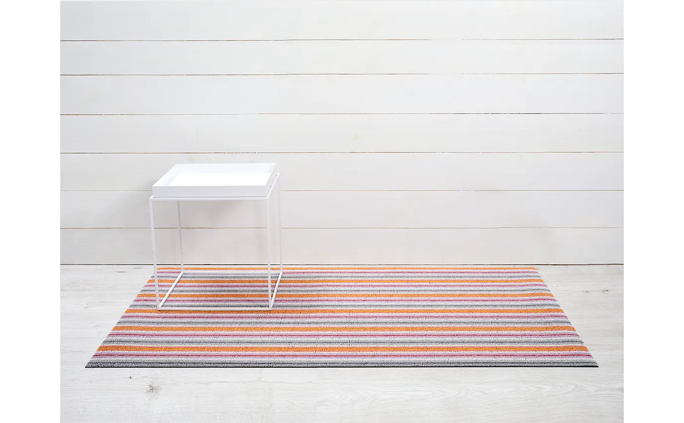 Shag Door Mat Ribbon Stripe -Bon Bon 18"x28"