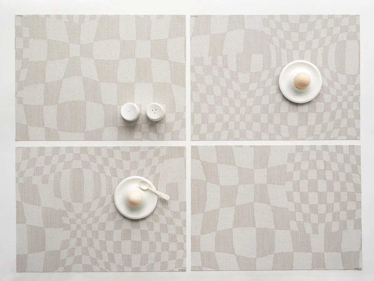 Chilewich Placemat Rectangle 14x19" Warp Sand