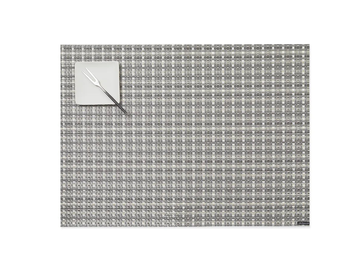 Chilewich Placemat Rectangle 14x19" Windowpane Nickel