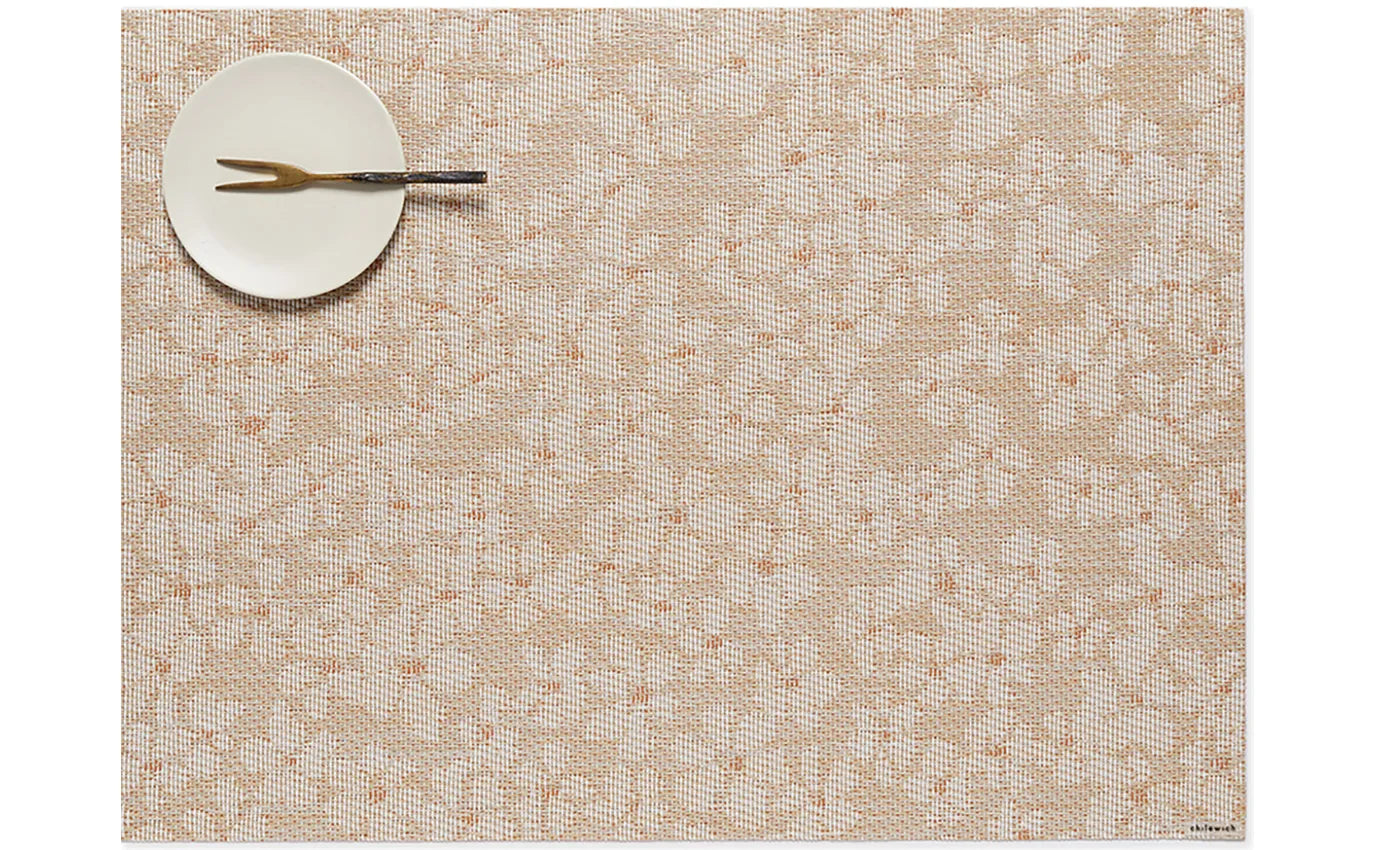 Chilewich Placemat 14x19" Flora Almond