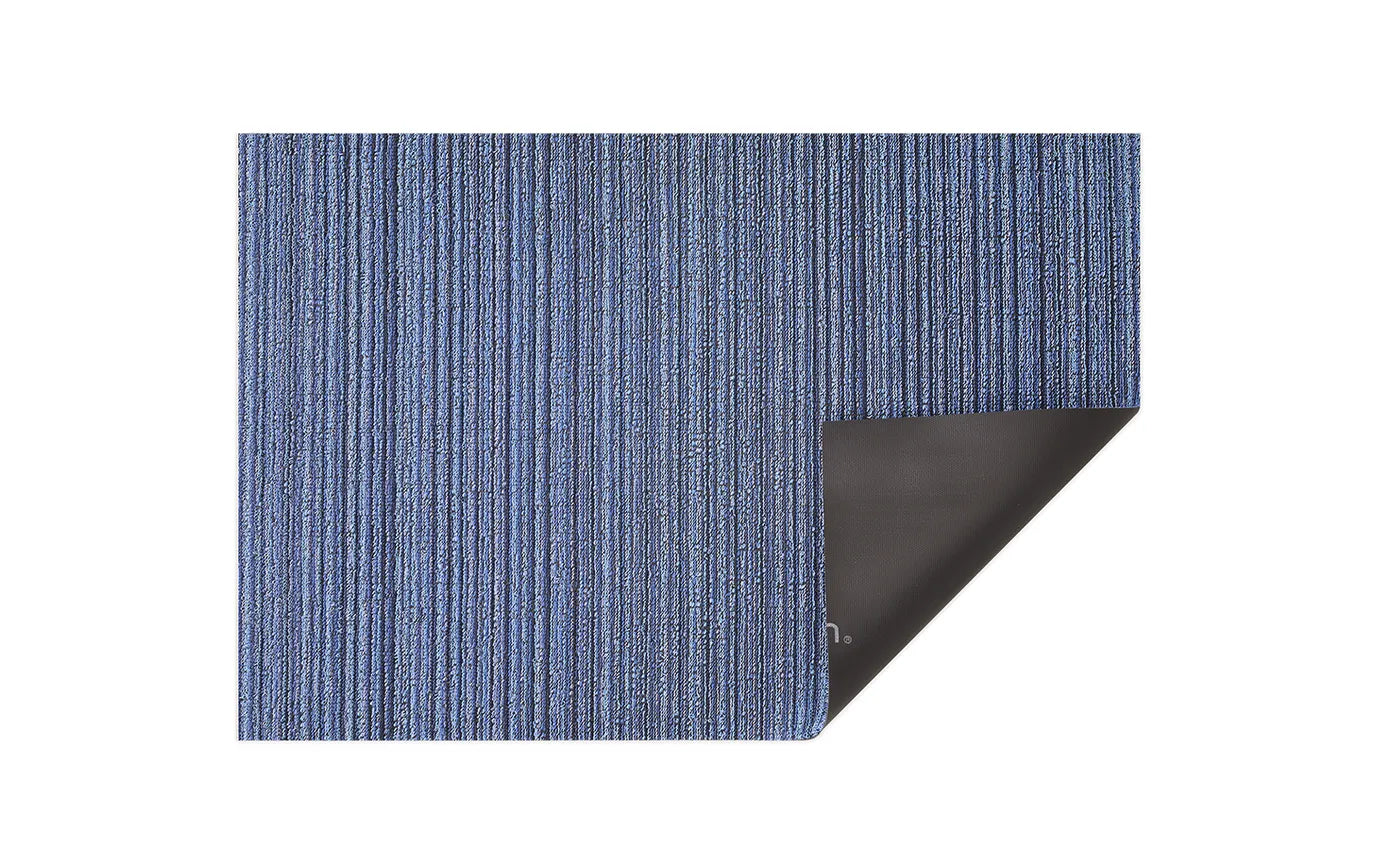 Shag Big Mat Skinny Stripe -Ocean 36"x60"