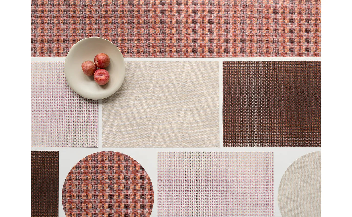 Chilewich Placemat Table Runner 14x72" Fable  Sorbet