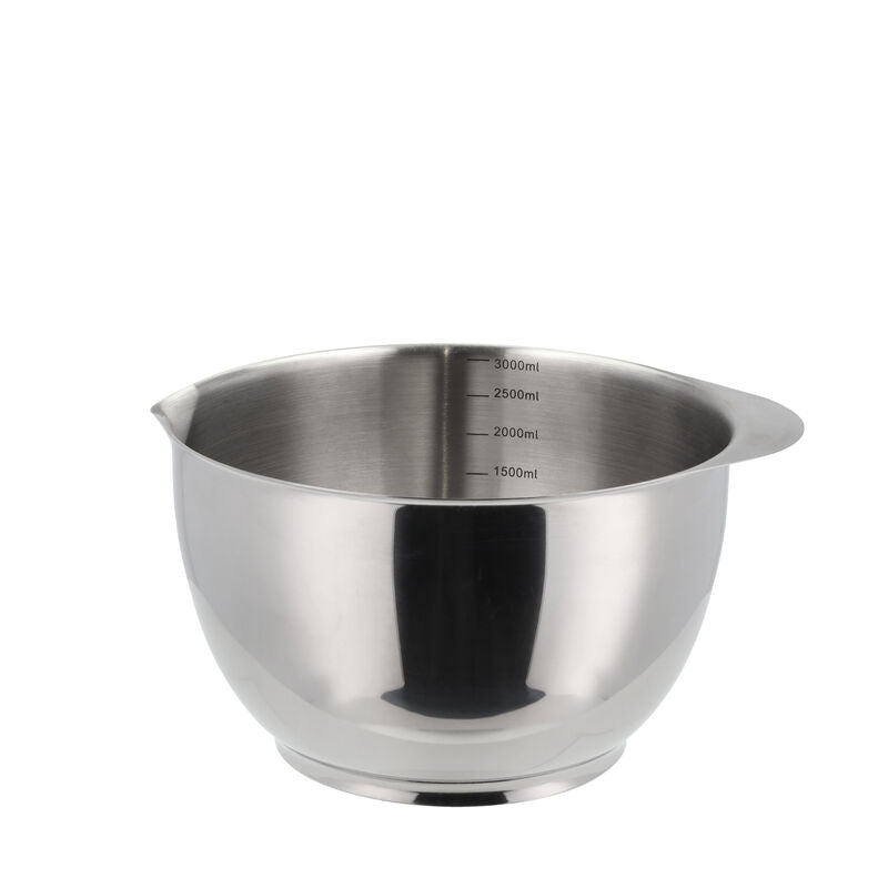 Margrethe Steel Mixing Bowl Set 3PC