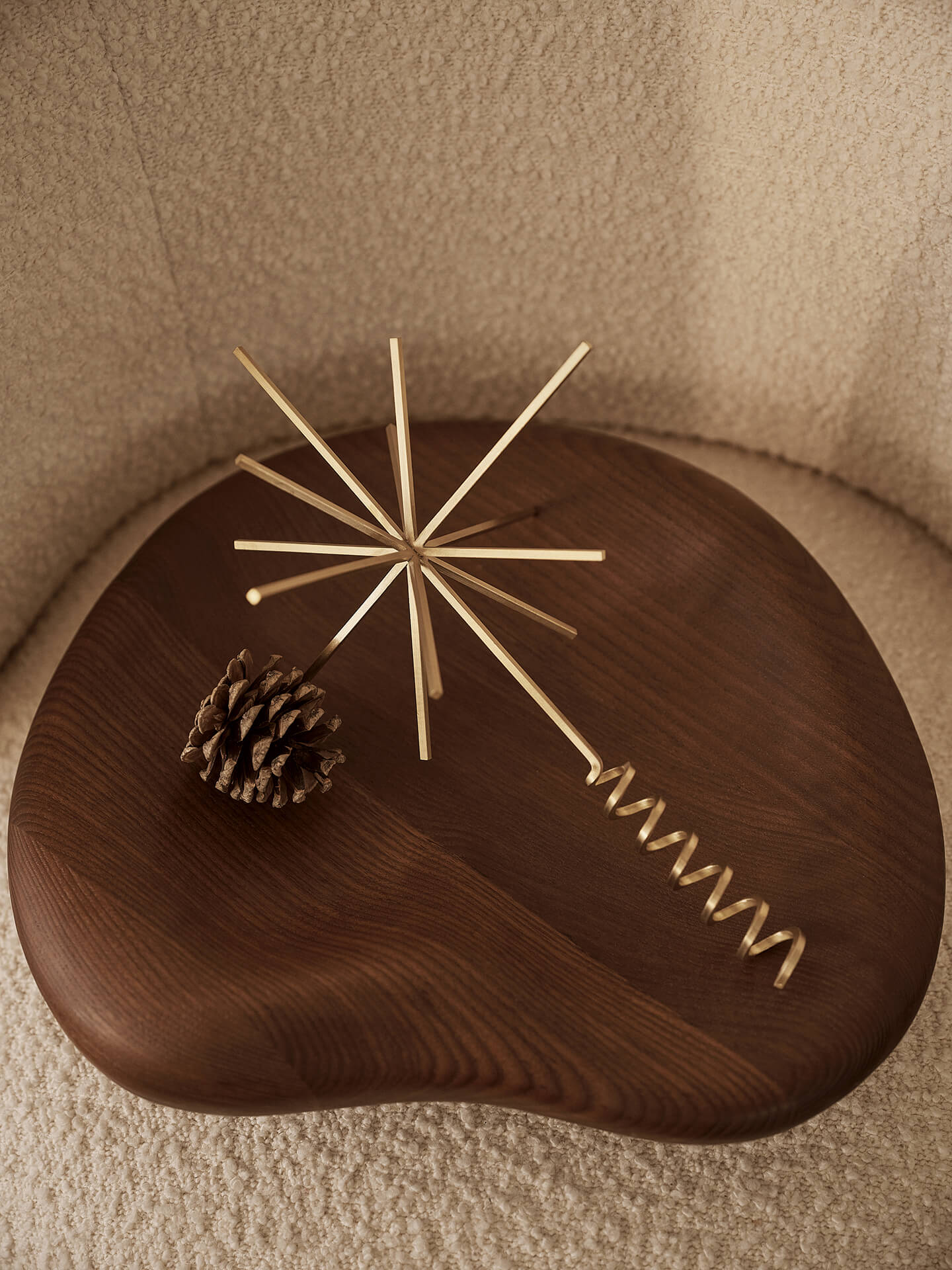 Christmas Tree Top Star -  Brass