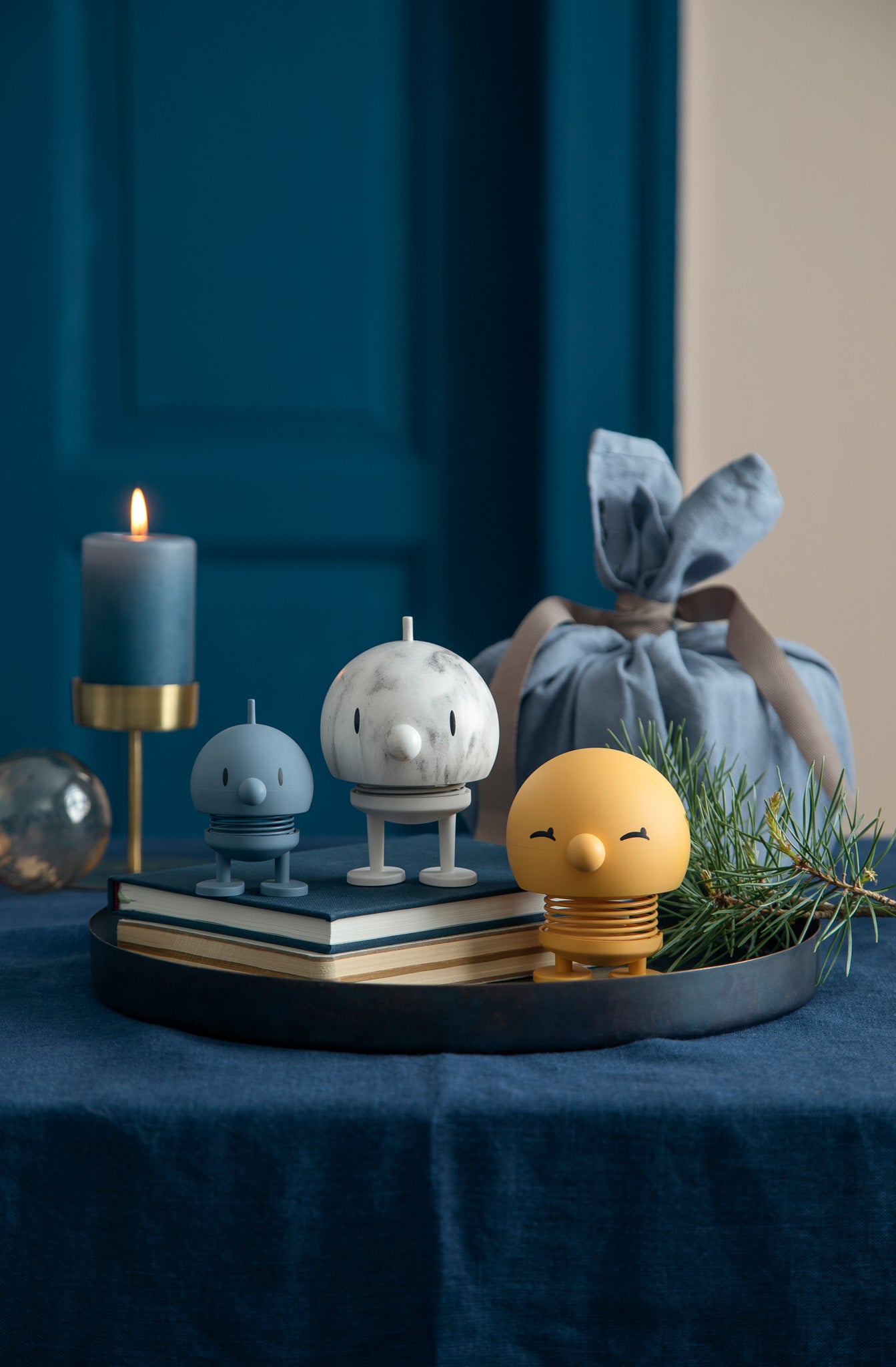 Hoptimist Medium SOFT Bumble Marble grey