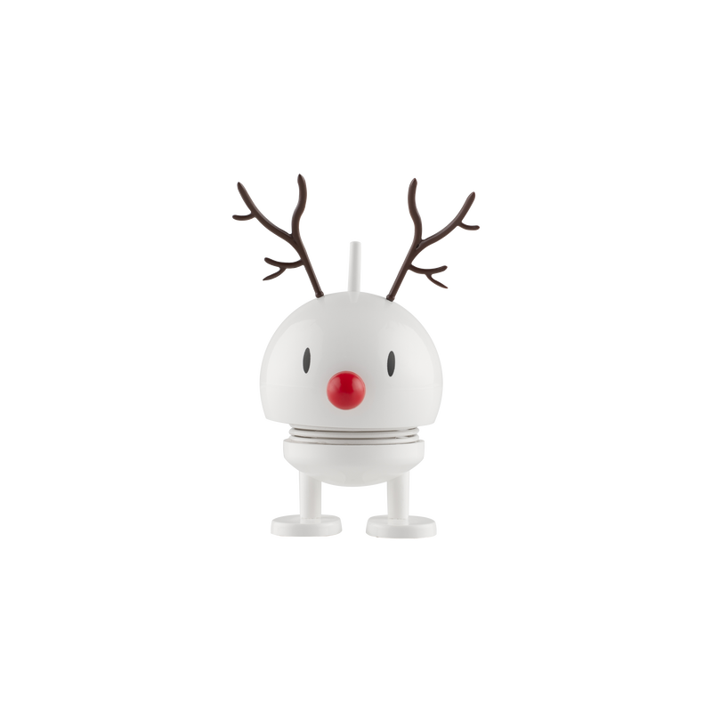 Hoptimist Reindeer Bumble XS White