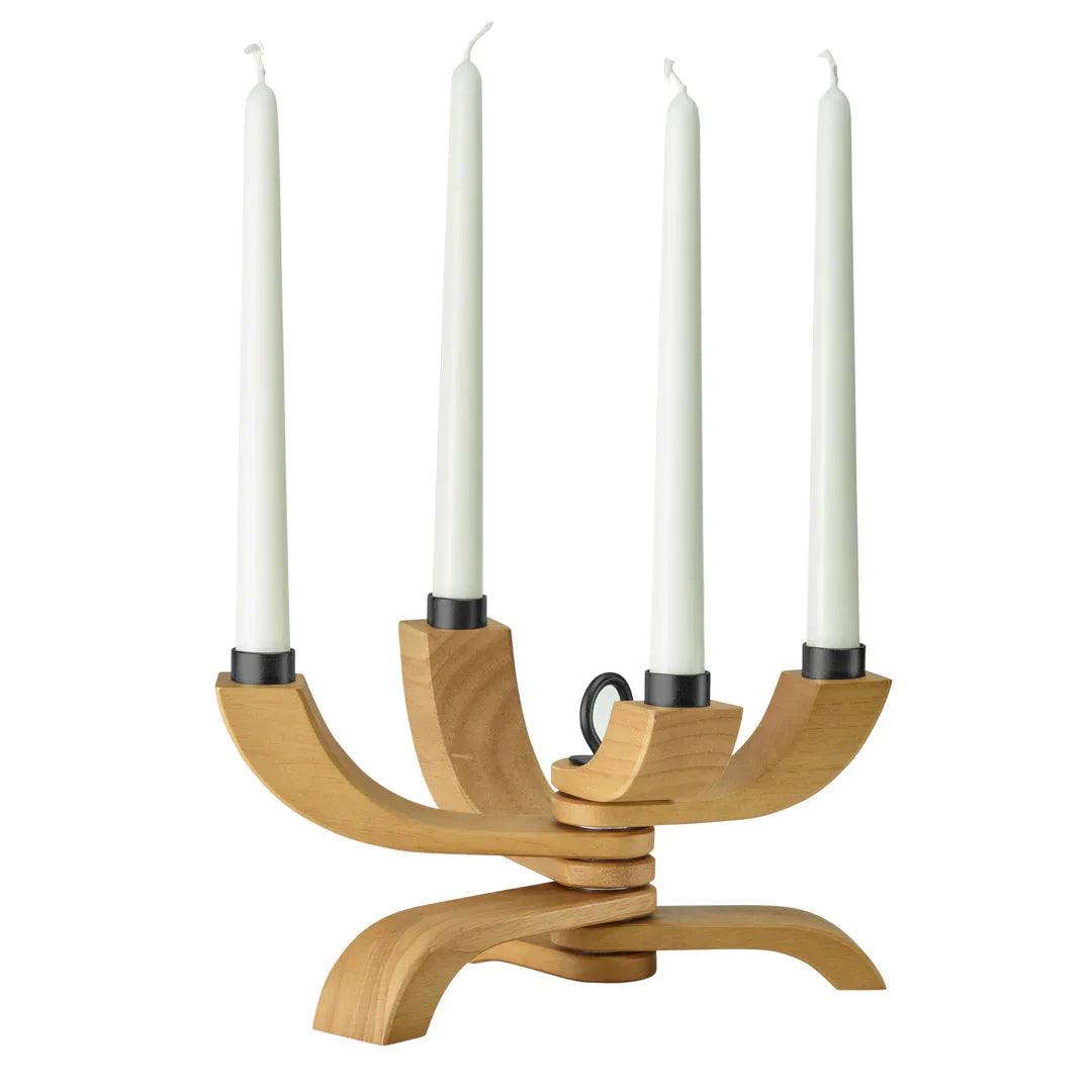 Candle holder Nordic Light 4 Natural