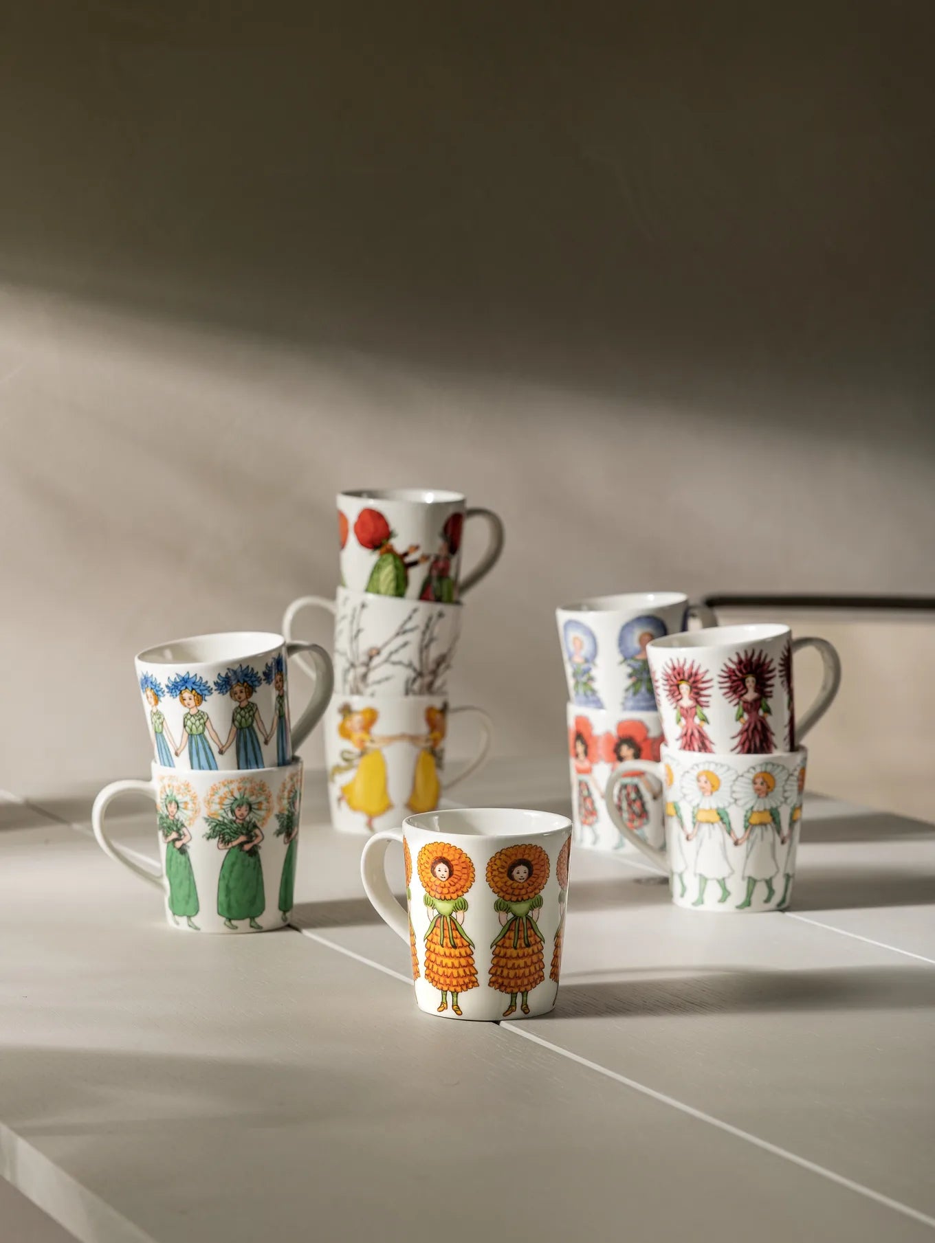 Mug with handle Nasturtium 40 cl