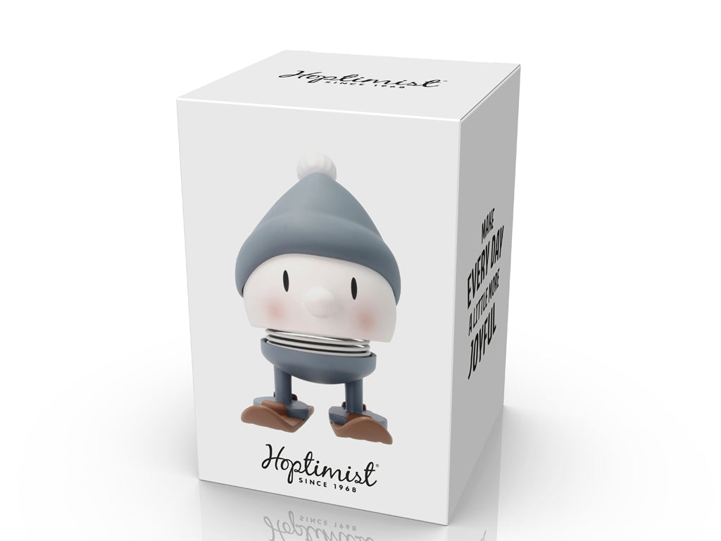 Small Soft Bumble Skiing Blue